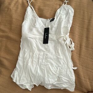 White Lulu’s romper
